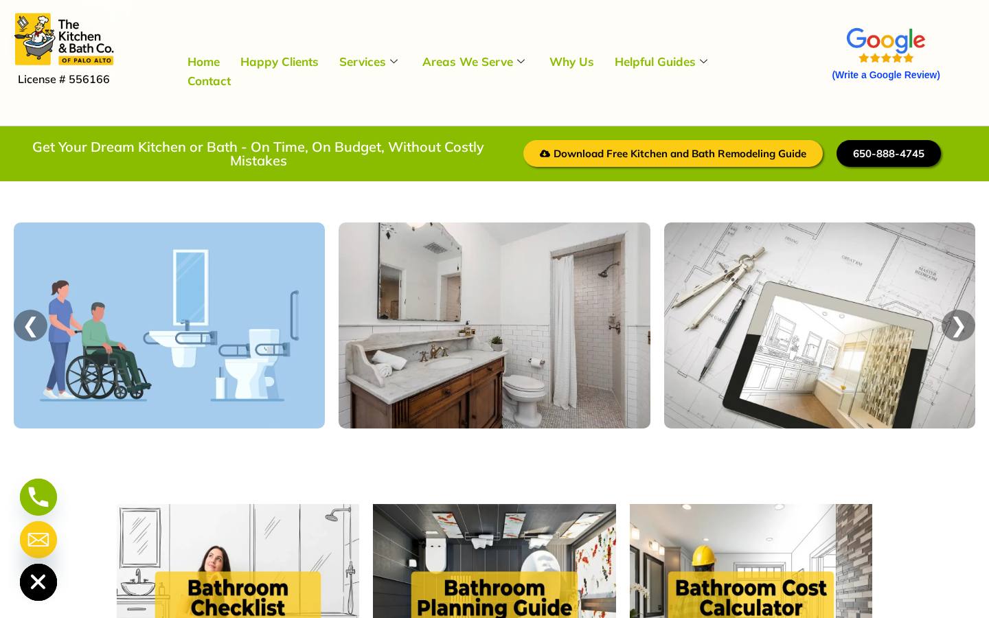 The remodeler's current website